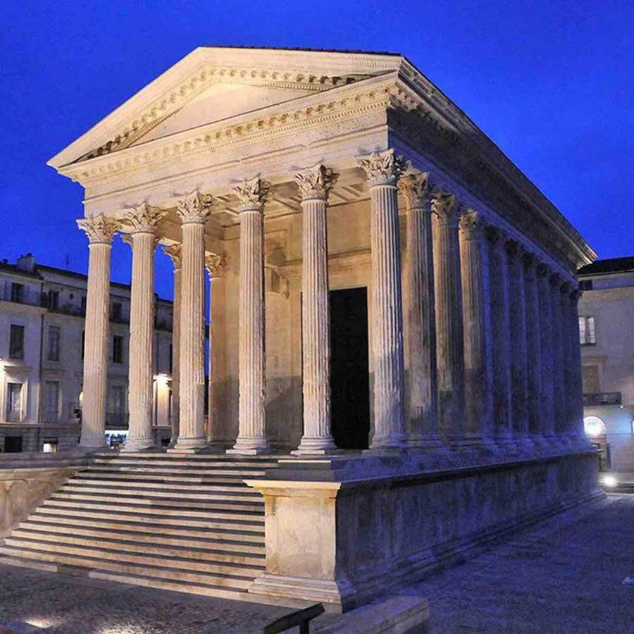 Roma Divine Home Cinema Et Jardin Nîmes Dış mekan fotoğraf